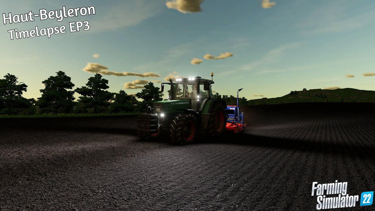 FS22/LS22◼️Haut-Beyleron EP3◼️Buying chickens, mulching & collecting stone's