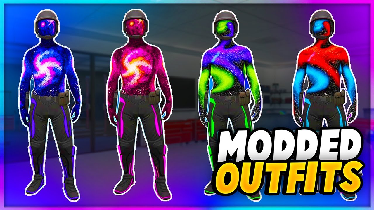 ✅NUEVO TOP 4 CONJUNTOS GALAXYS MODEADOS MODDED OUTFIT  GTA 5 ONLINE【PS4/PS5/XboxOne/Pc】