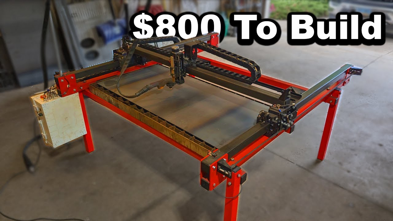 We Built a DIY Plasma CNC Table for $800