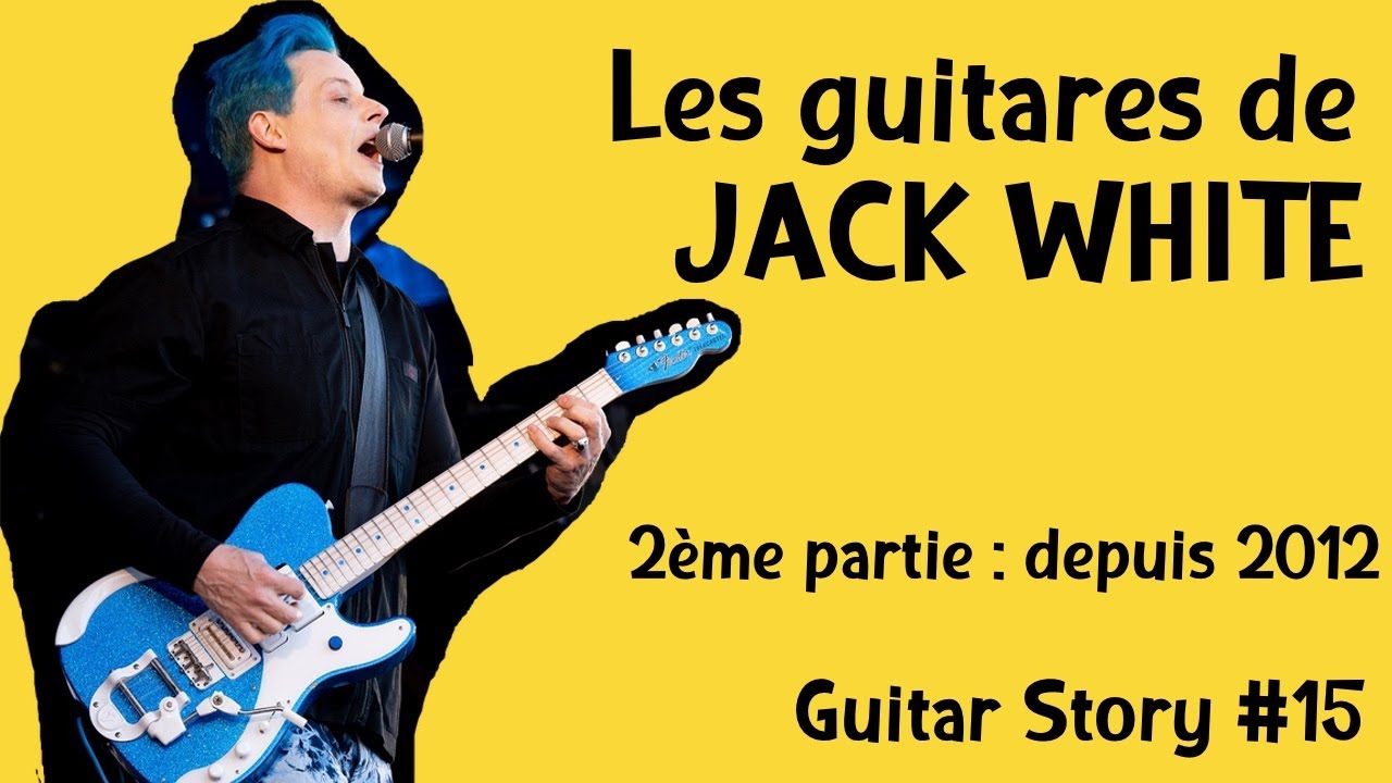 les guitares ultra customisées de Jack White (2ème partie depuis 2012) - Guitar Story 15