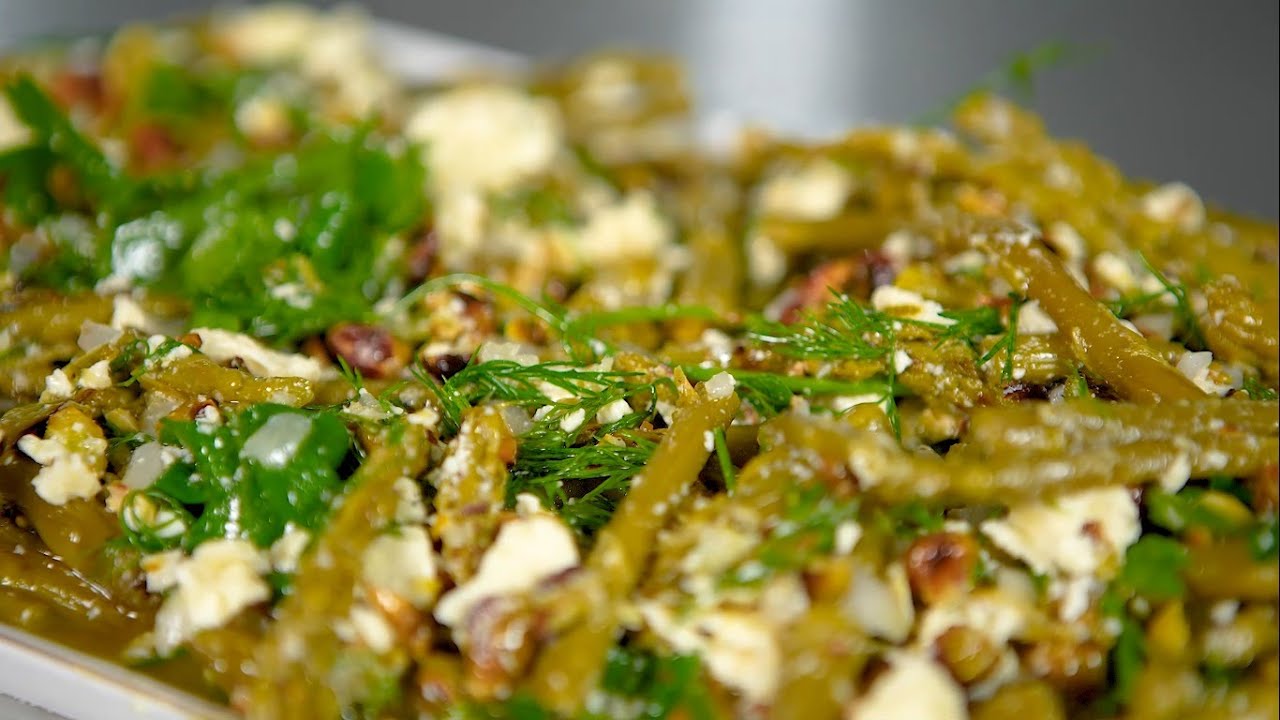 ENSALADA DE ESPÁRRAGOS, QUESO FETA Y PISTACHOS / J.P. Sanzi #lcyl20 #pistacho #esparragos #cocina