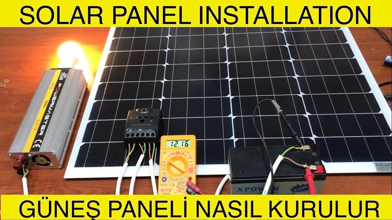 УСТАНОВКА СОЛНЕЧНОЙ ПАНЕЛИ НАСТОЛЬКО ПРОСТА, КАЖДЫЙ, У КОТОРОГО ЕСТЬ ОТВЕРТКА, МОЖЕТ УСТАНОВИТЬ