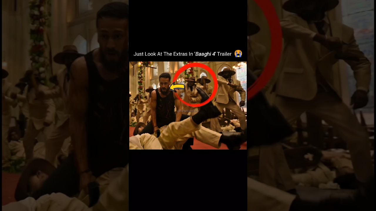 'Baaghi 4' Trailer BIG Mistake 😭 | Unintentionally Funny #baaghi4trailer