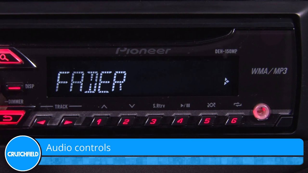 Pioneer DEH-150MP Display and Controls Demo | Crutchfield Video