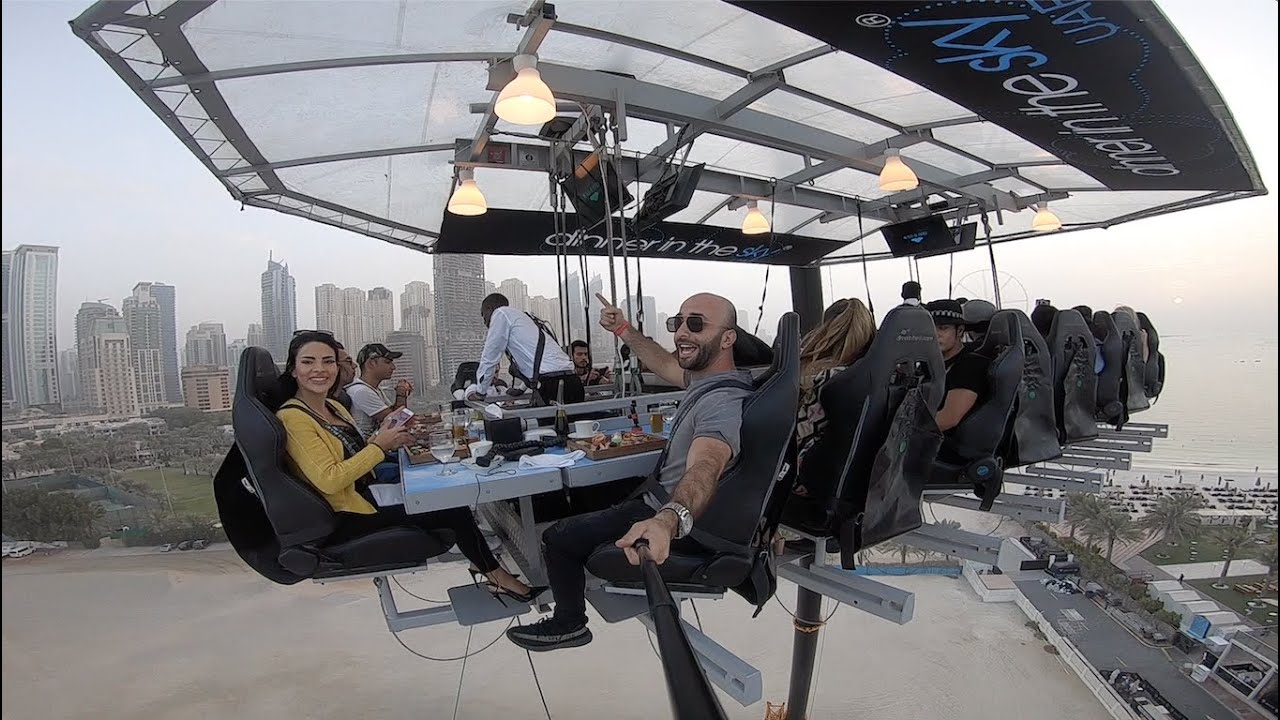 EXTREME DINING IN THE SKY!!! (Pt. 2)