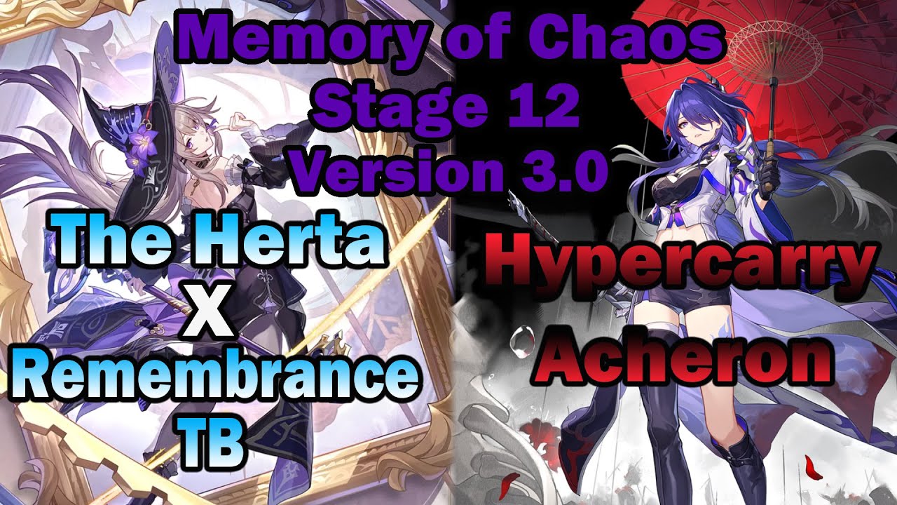 New MoC 3.0 | E0S1 The Herta X E2S1 Acheron | Honkai Star Rail