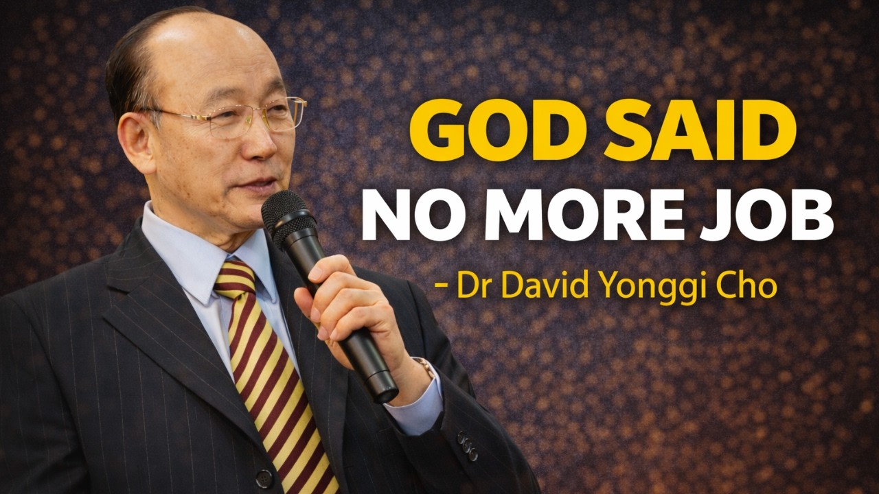 RELAX AND MONEY WILL FLOW TO YOU LIKE WATER – IT'S GOD DUTY NOW - Dr David Yonggi Cho