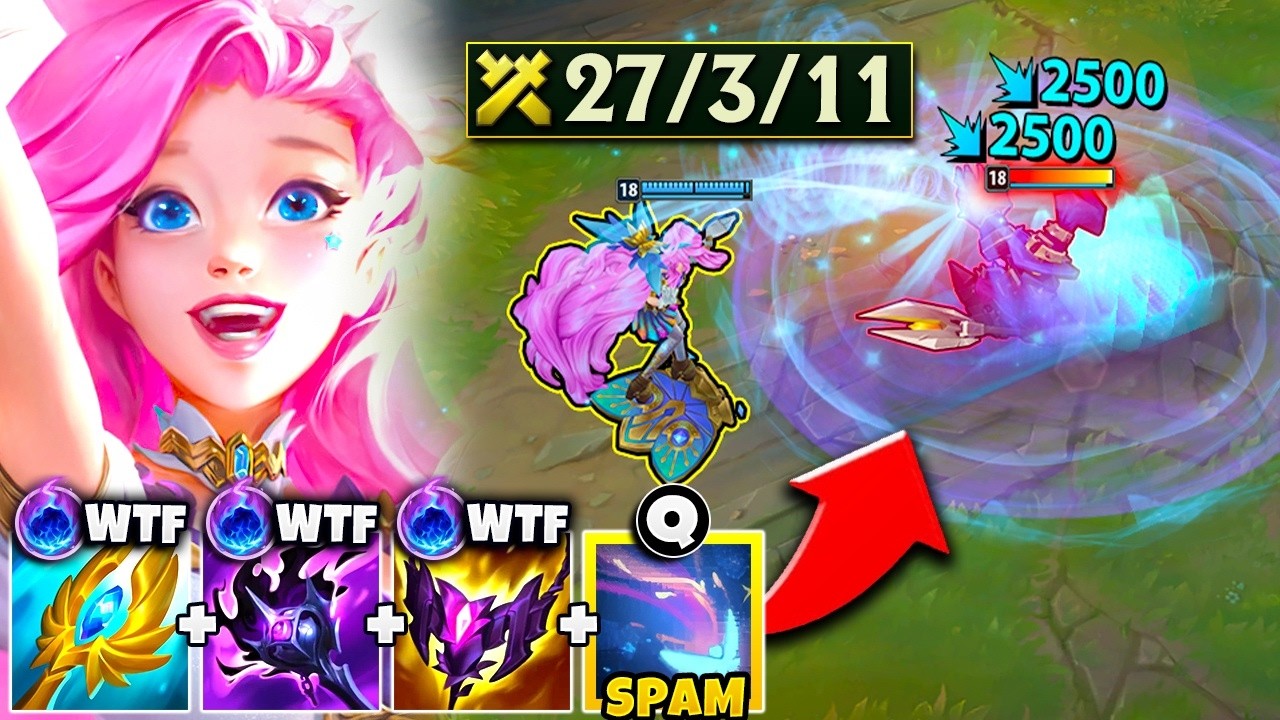Why Seraphine is now the Most Broken champion in League of Legends (THIS IS 100% UNFAIR)