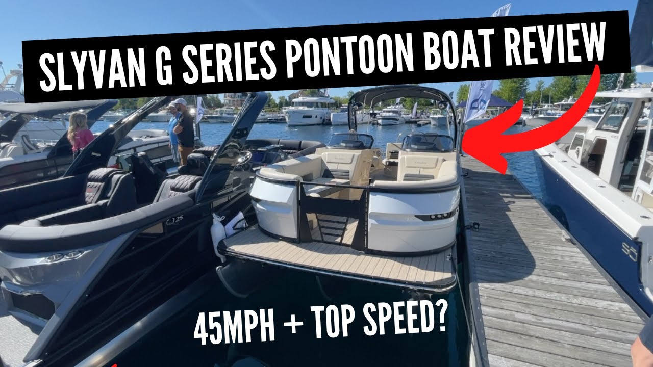 Slyvan G Series Pontoon Boat Review & Tour Slyvan G5