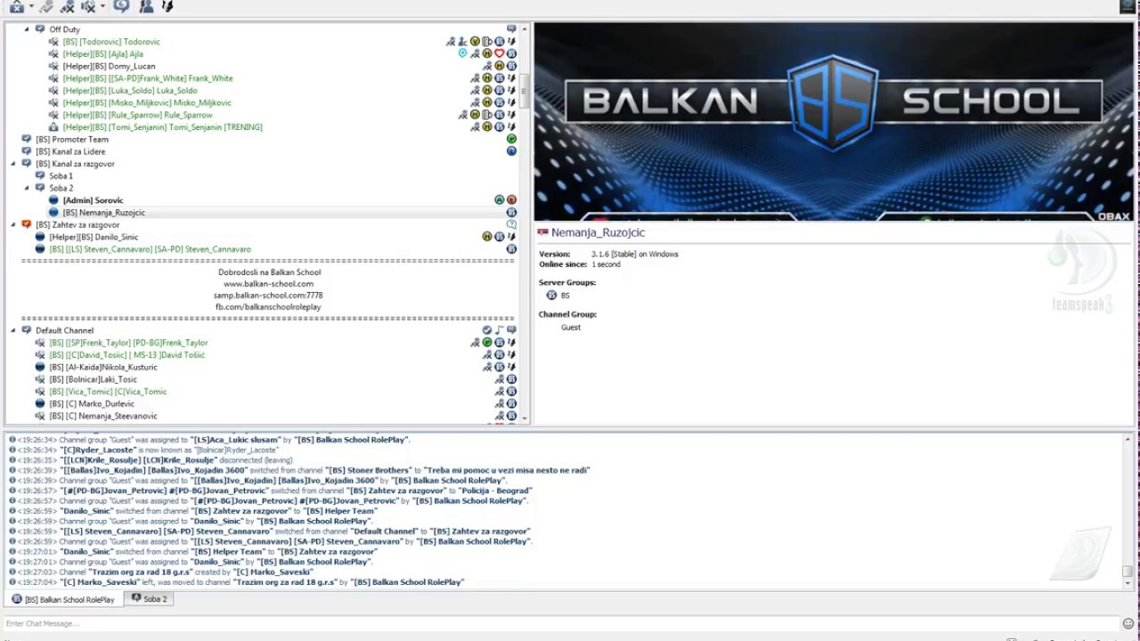 Balkan School (Kako Admin Šorovic daje normal?)