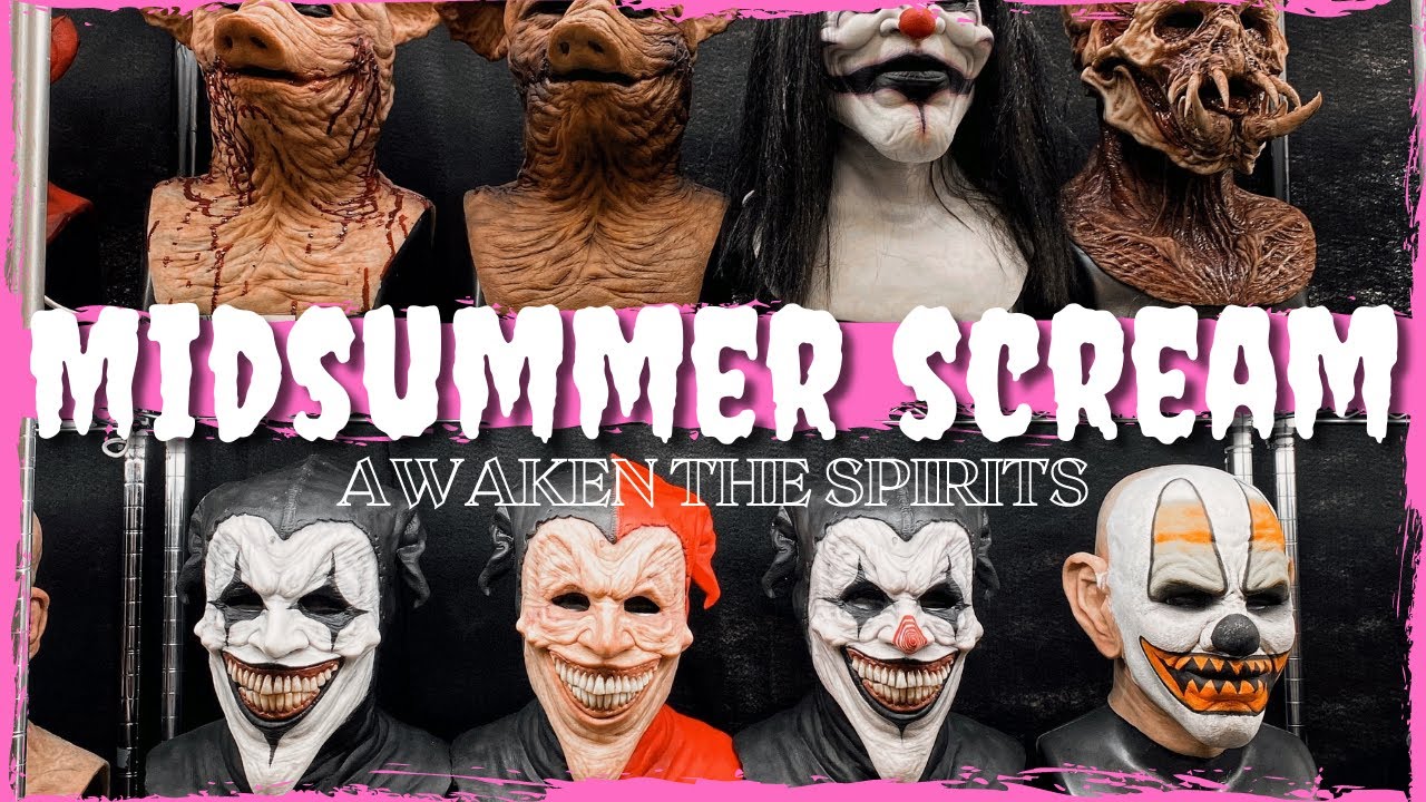 🎃 MIDSUMMER SCREAM: AWAKEN THE SPIRITS! / spooky vendors + 2021 haunt preview