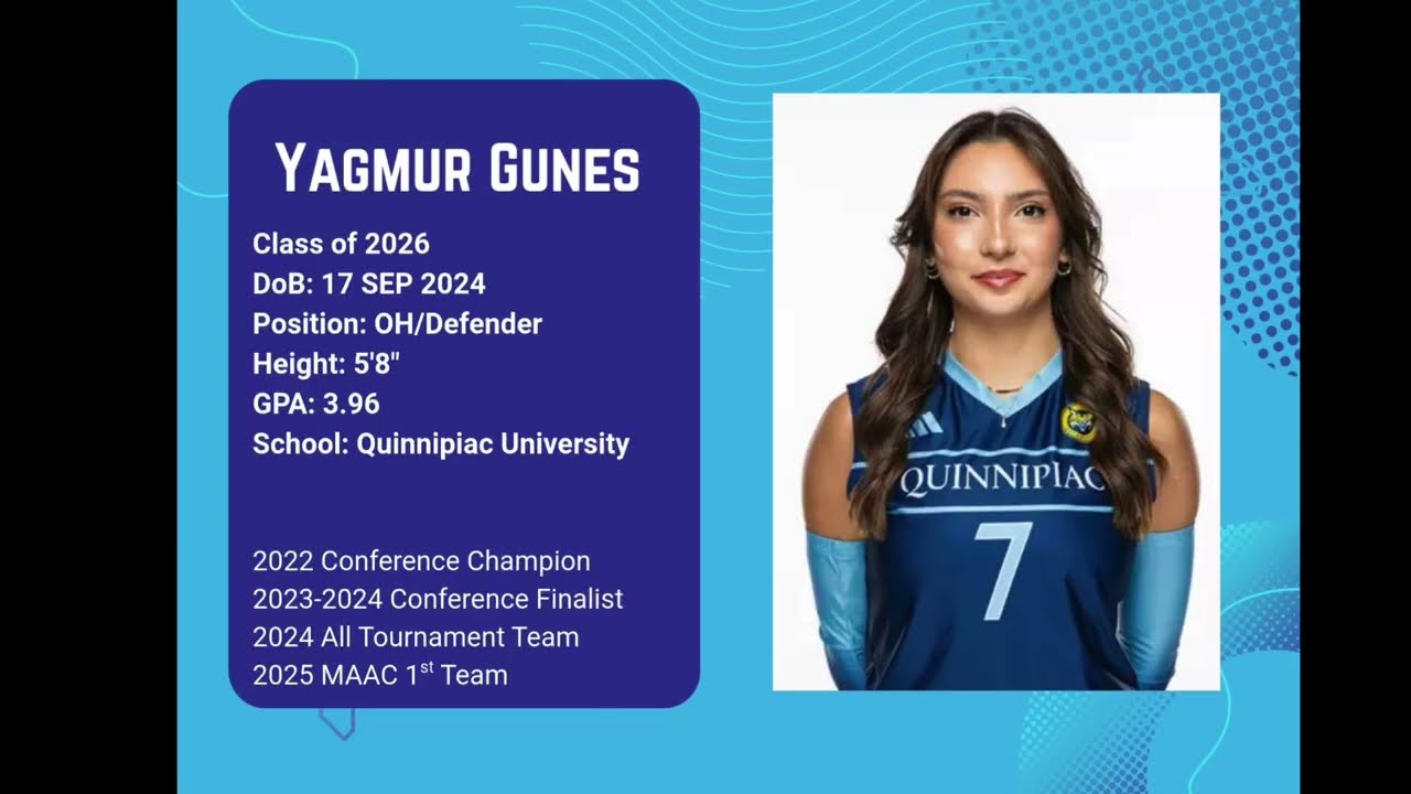 Yagmur Gunes | Beach Volleyball Defender | Graduate Student (Class of 2026) | 5'8