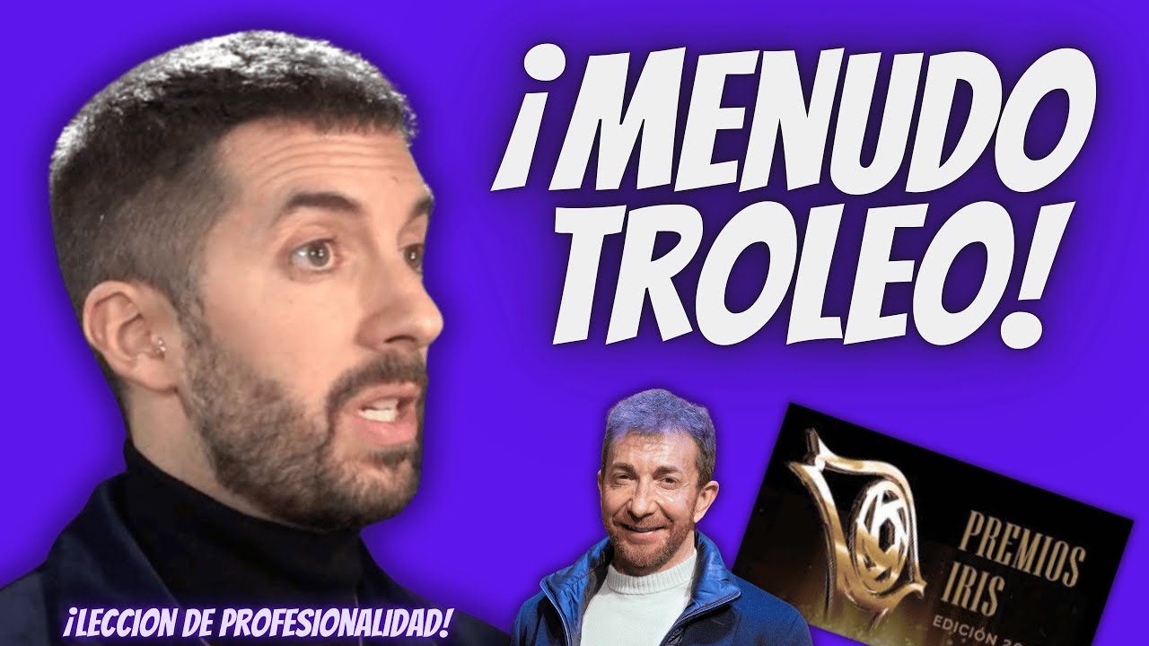 La “LECCIÓN” de Profesionalidad de Broncano a Pablo Motos - TROLEO a El Hormiguero al GANAR PREMIO