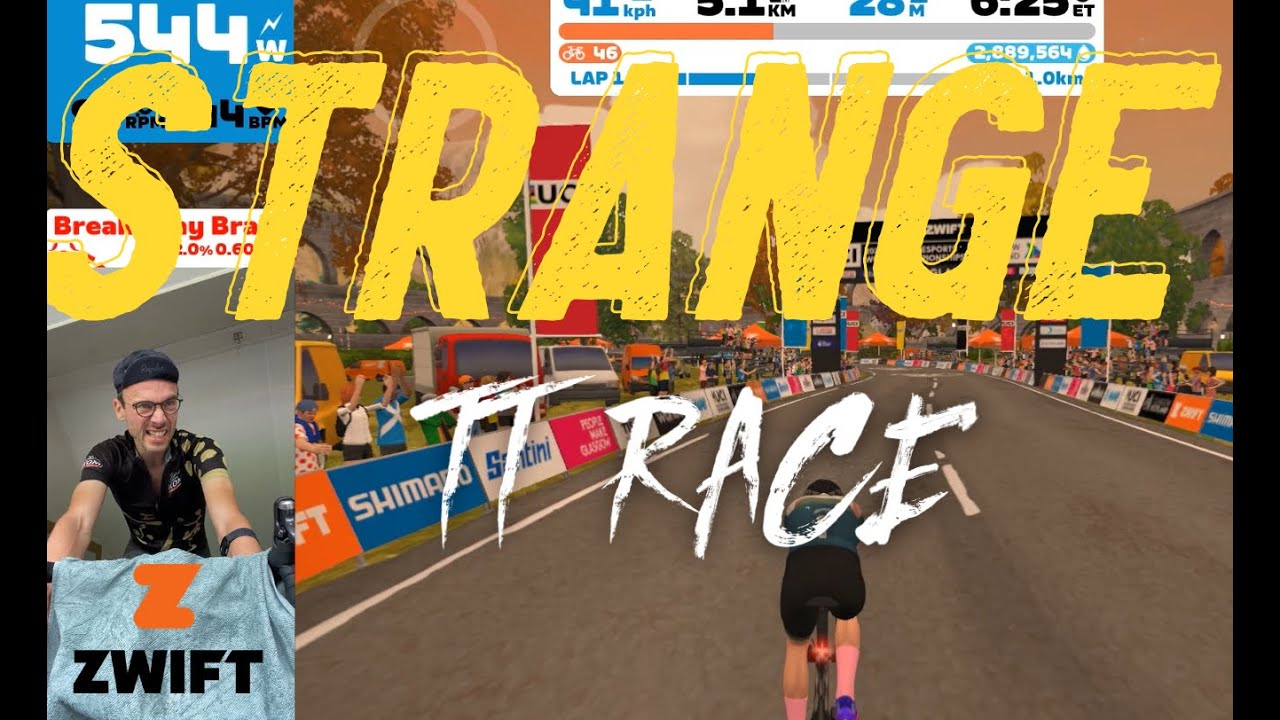 Zwift has some strange races: ZRS: Podium Rides - Loch Loop (E) on Loch Loop in Scotland