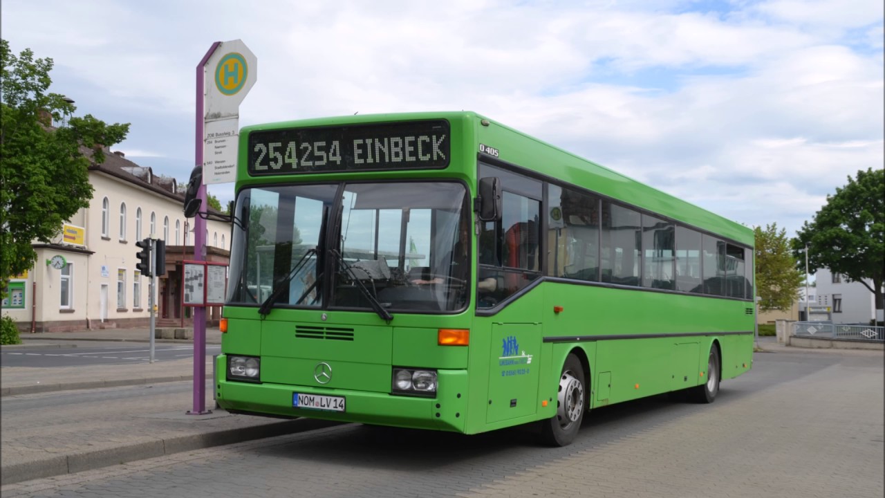 Kleine Ausfahrt mit dem Mercedes-Benz O405 der Ilmebahn (Wagen 14)