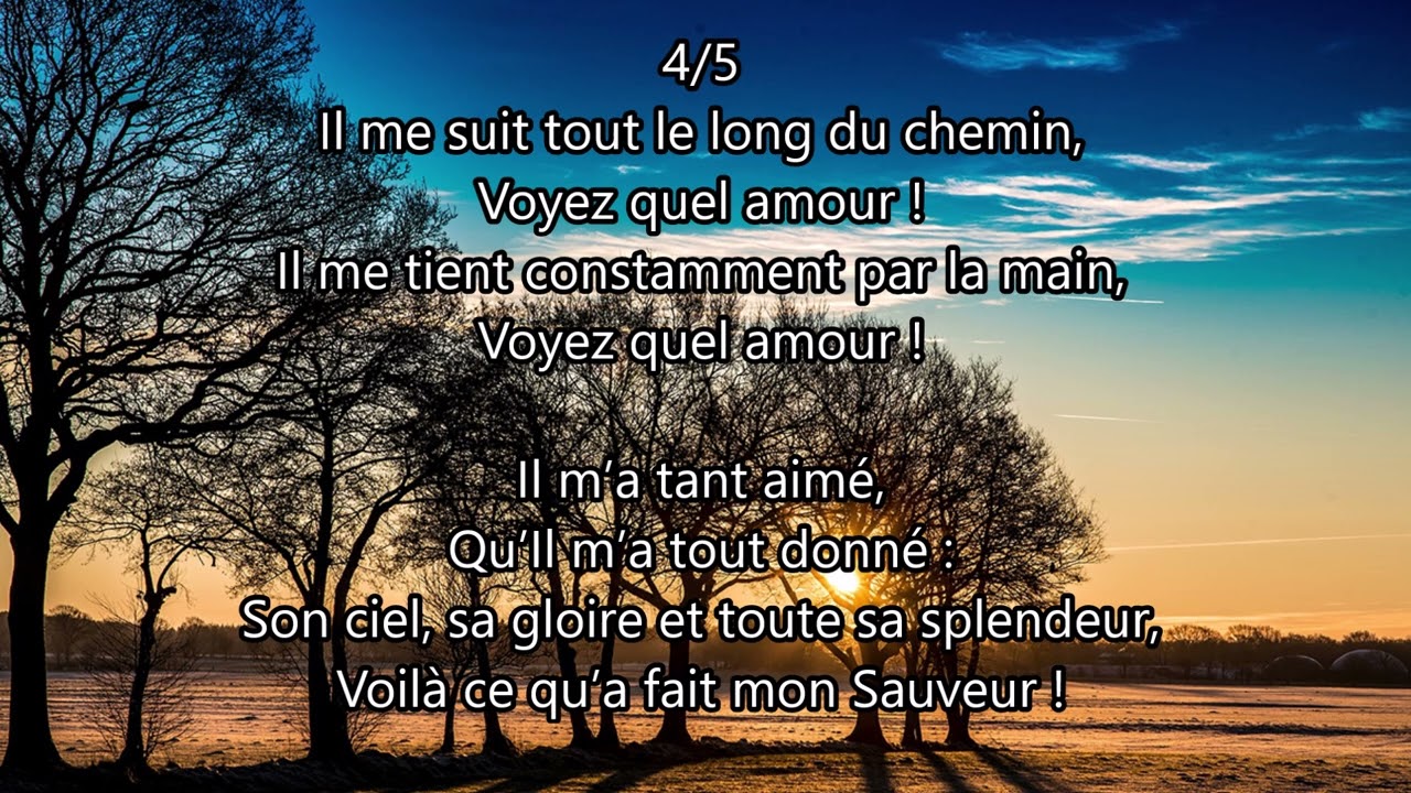 Jésus, voulant m'offrir son beau ciel