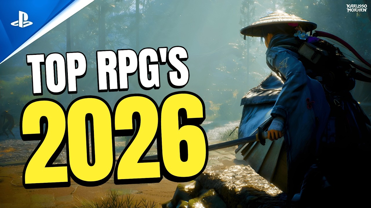 Los 11 MEJORES RPGs de 2026 que NO PUEDES perderte