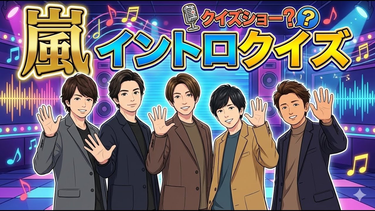 嵐好きほど意外に答えられない？？嵐ファンは絶対に見て！！