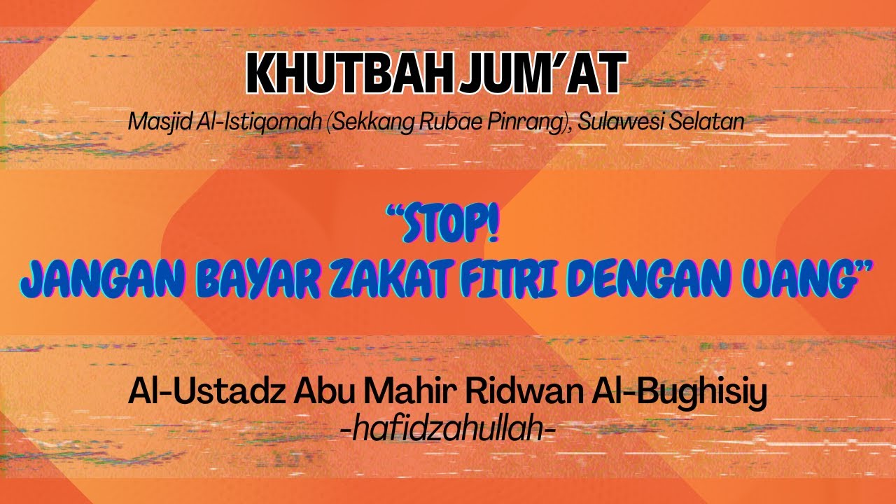STOP! Jangan Bayar Zakat Fitri Dengan Uang? Simak Hukum Lengkap Zakat Fitr
