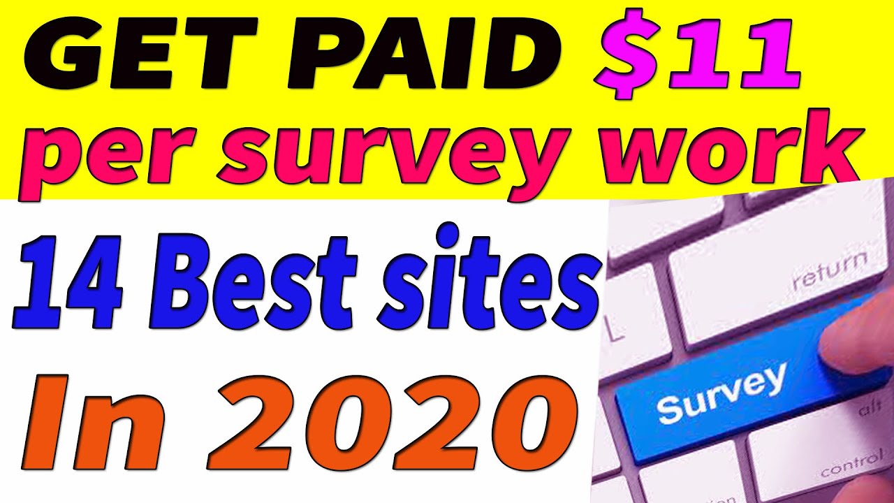 14 Best Paid Survey Sites in 2020🏆 That Actually Pay
