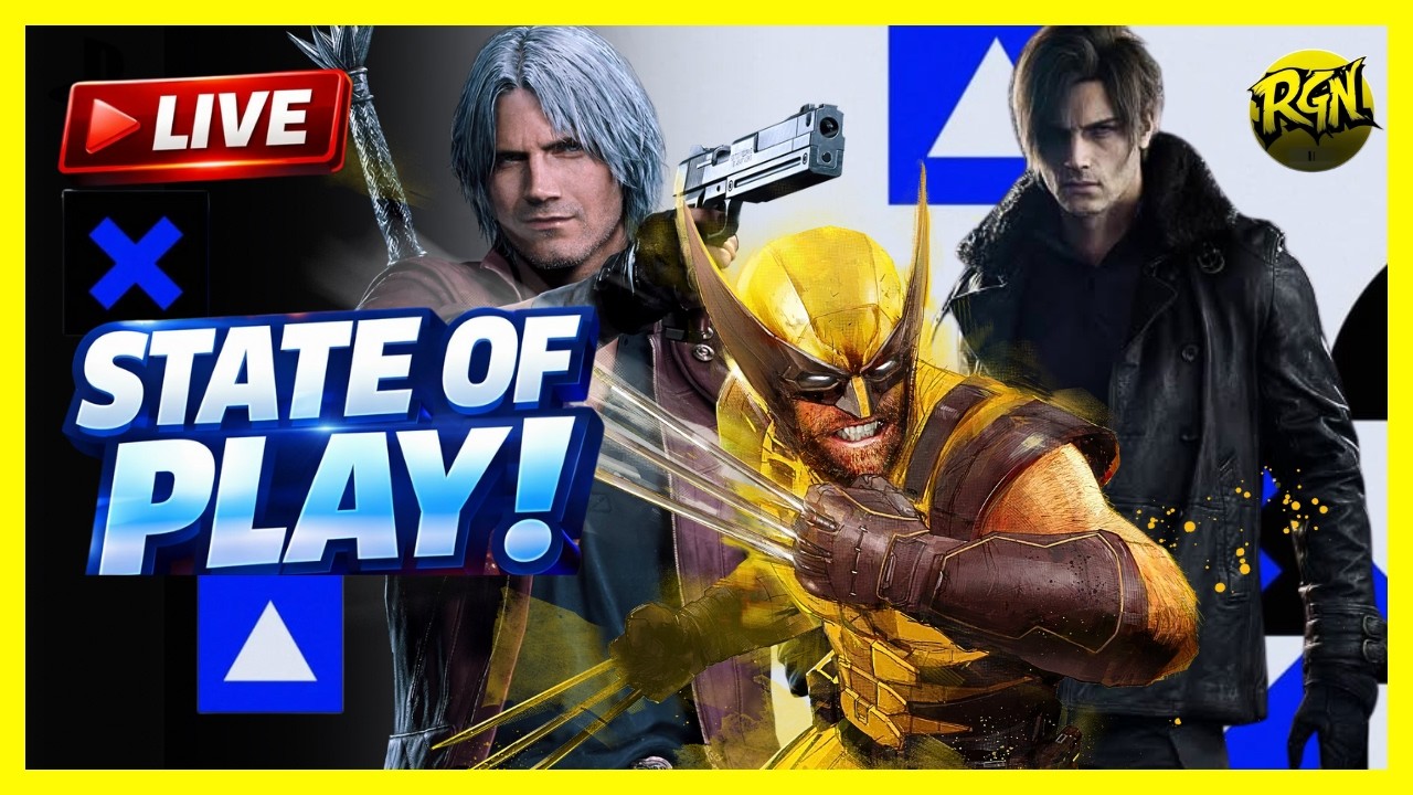 STATE OF PLAY AO VIVO 🔥 REAGINDO A TODOS OS ANÚNCIOS DA PLAYSTATION | NOVIDADES DO PS5 #stateofplay