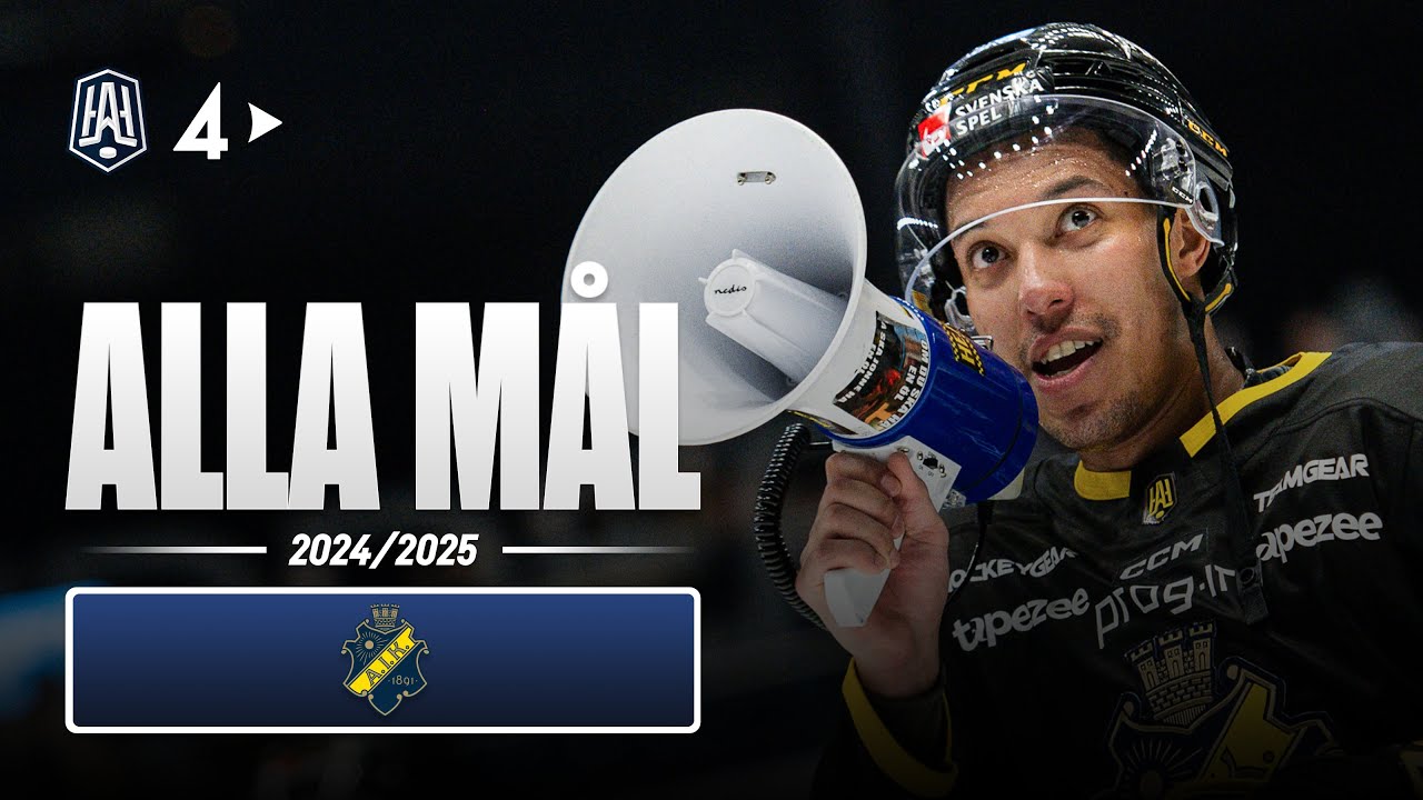 ALLA mål från AIK | HockeyAllsvenskan 2024/25