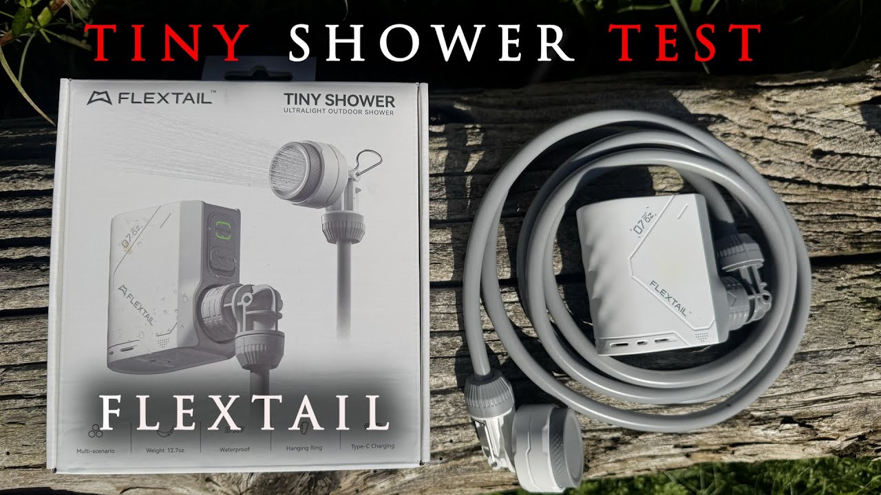 FLEXTAIL TINY SHOWER TEST - AMAZING RESULTS !