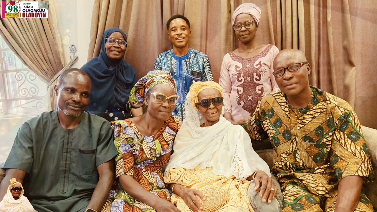 MADAM SIFAU OLAOMOJU OLADOYIN AT 98