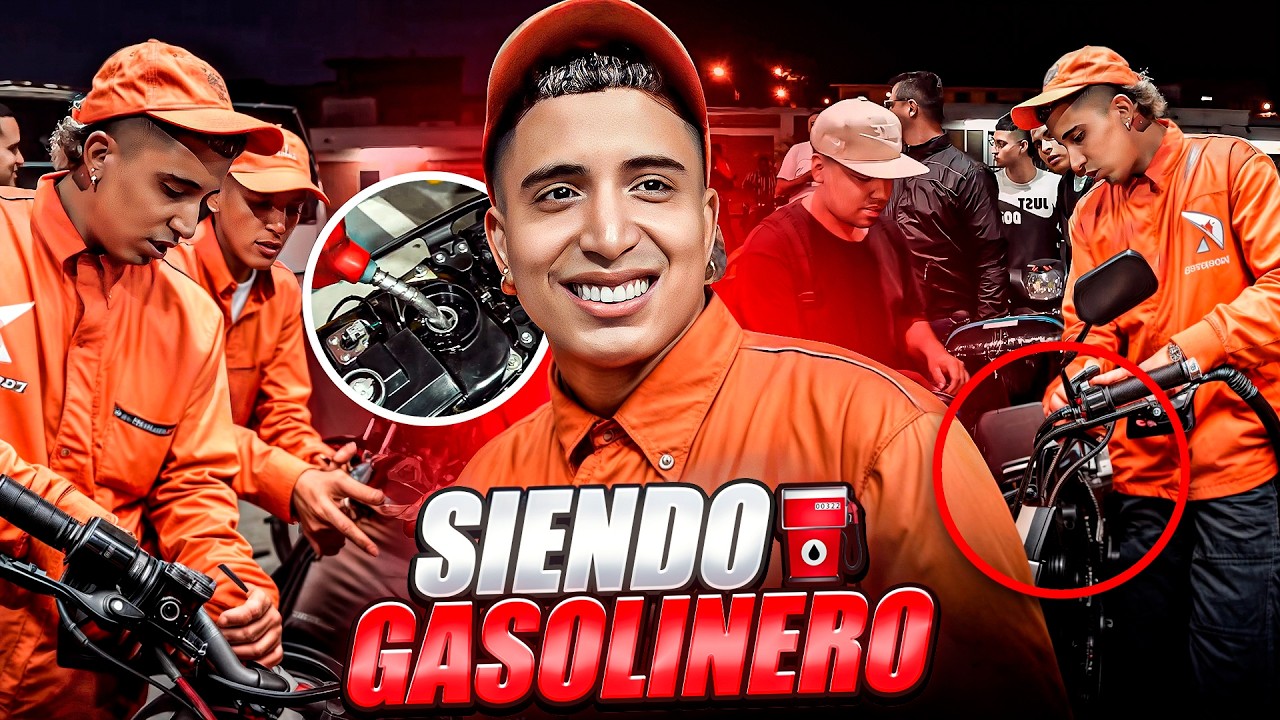 UN DÍA SIENDO TRABAJADOR EN UNA BOMBA DE GASOLINA ⛽ | 