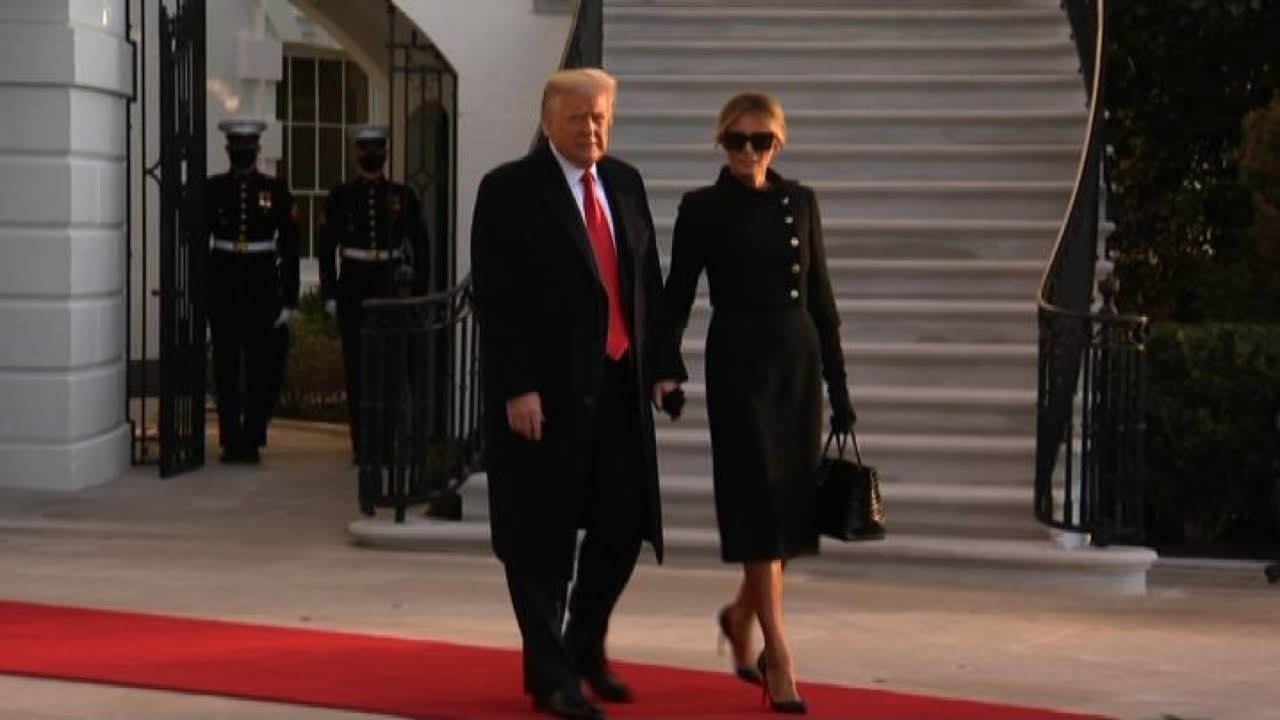 Donald Trump lascia la Casa Bianca: è un arrivederci, torneremo