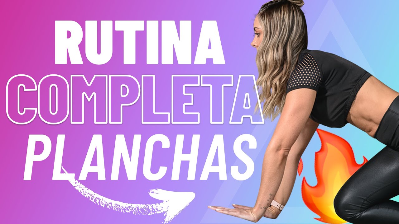 RUTINA de PLANCHAS COMPLETA! ABDOMEN y CORE!