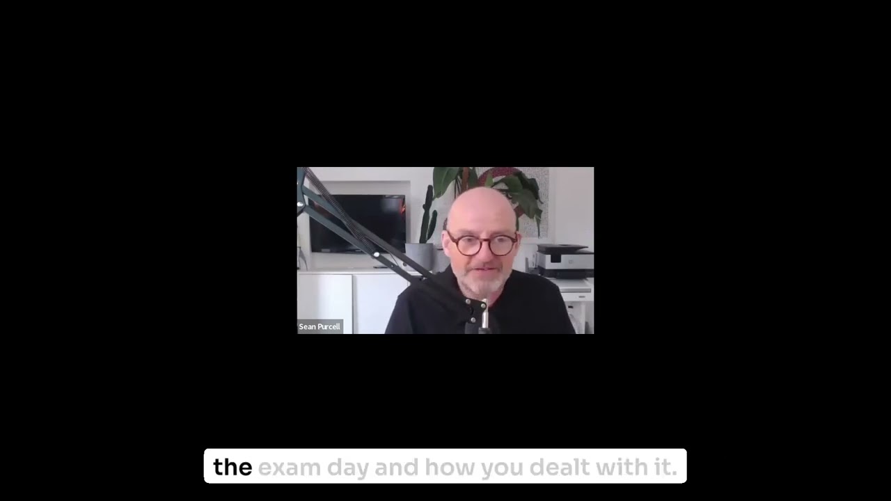 Fantastic advice from a student who had a disaster on their exam day