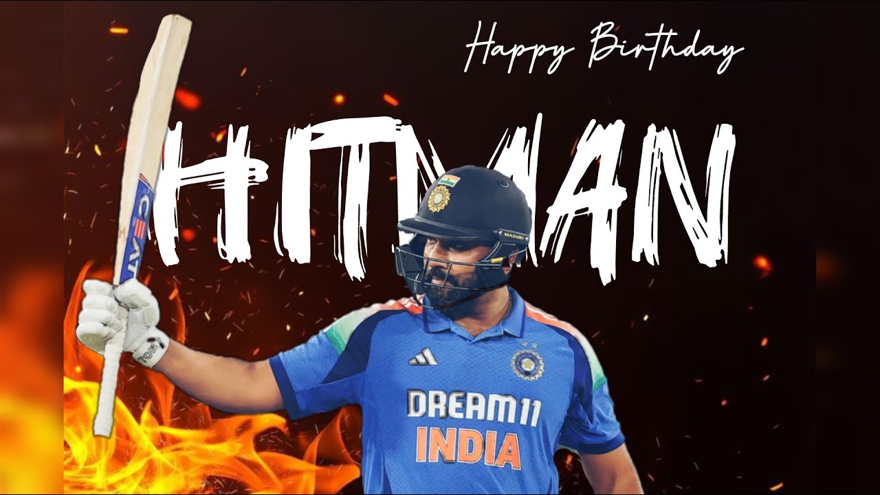 Rohit Sharma Birthday Mashup || Hukum Version|| Hitman ft. Rohit Sharma