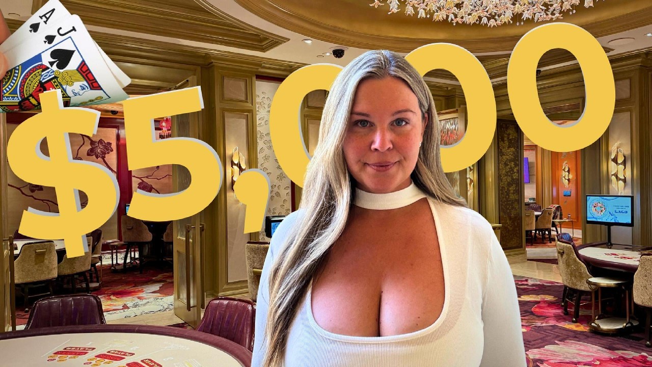 I TOOK ALL THE DEALERS BLACK CHIPS... AGAIN! | Blackjack at Bellagio