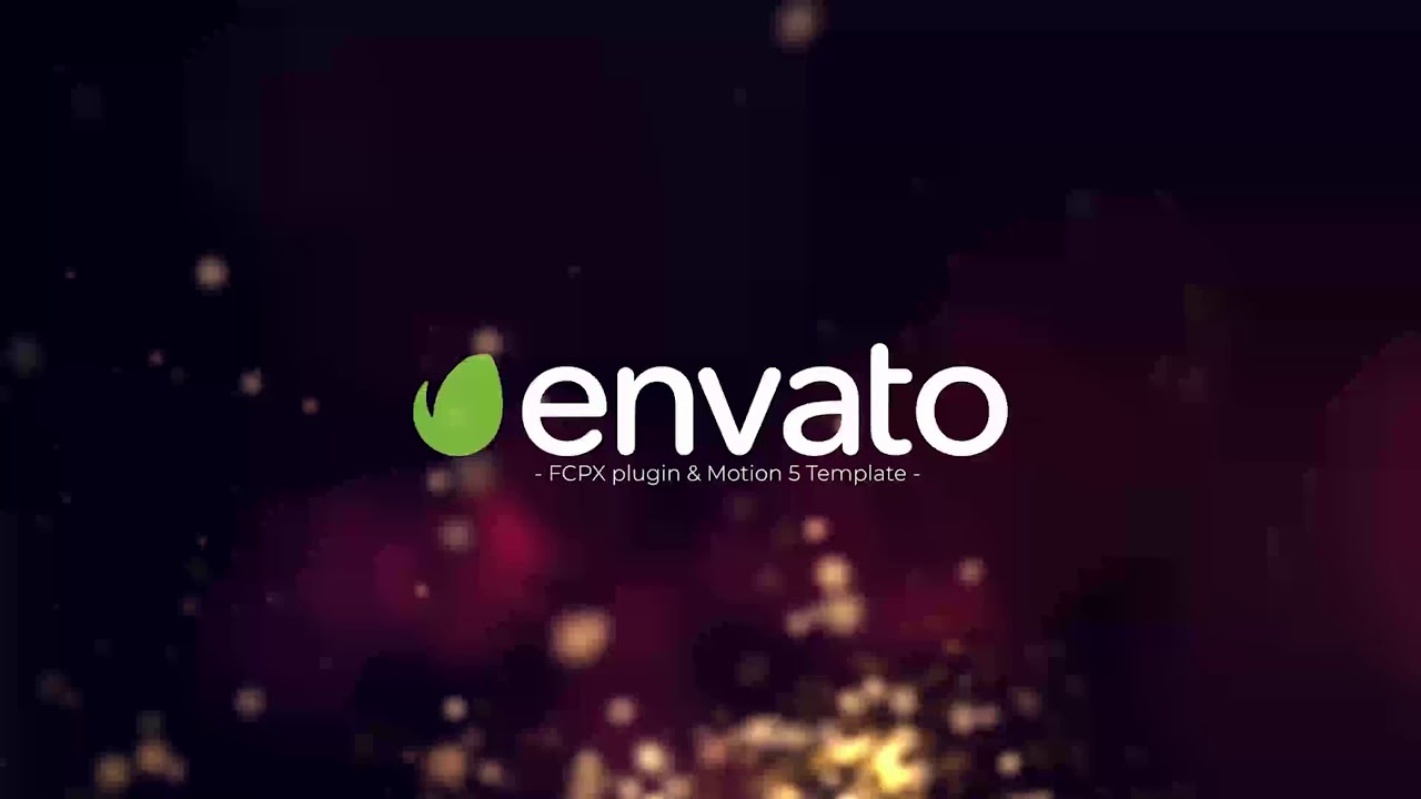 Particle Burst Logo Reveal | Apple Motion Files