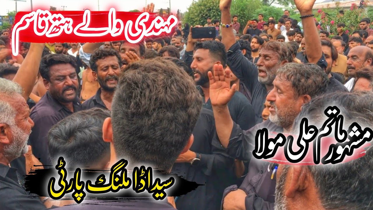 Syed Ada Party Nohay New Nohay 2024 ll Mehndi Wale Hath Qasim As ll28 Safar 2024 Rawalpindi llMalang