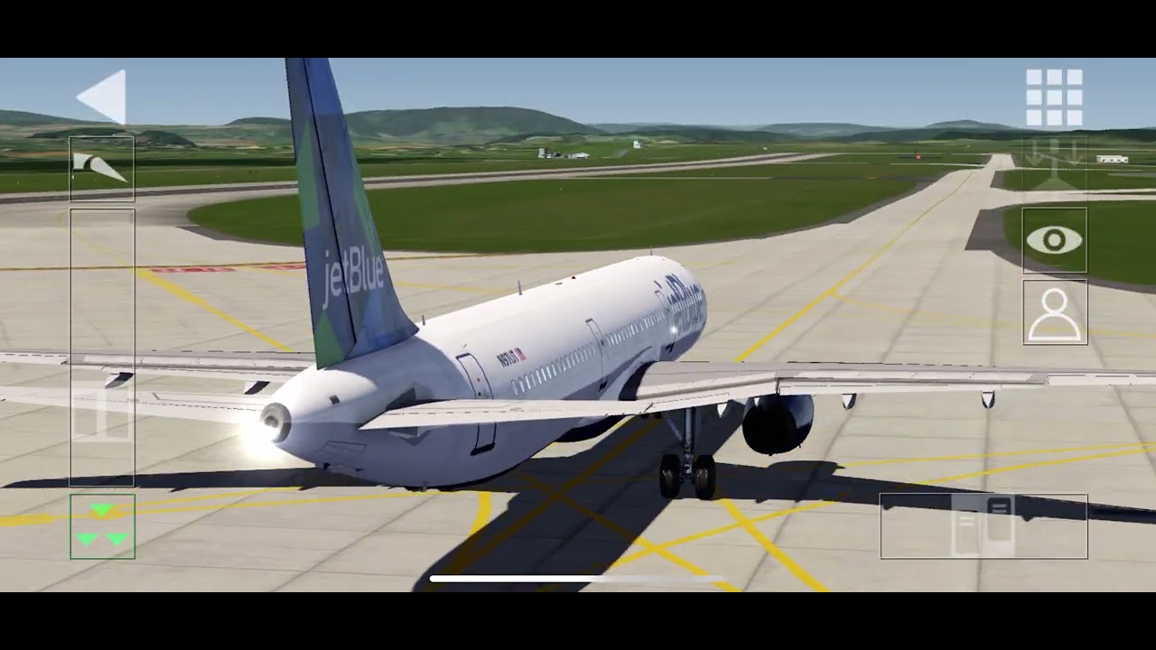 Запуск а321, и взлет из аэропорта Цюриха. Aerofly fs Global.