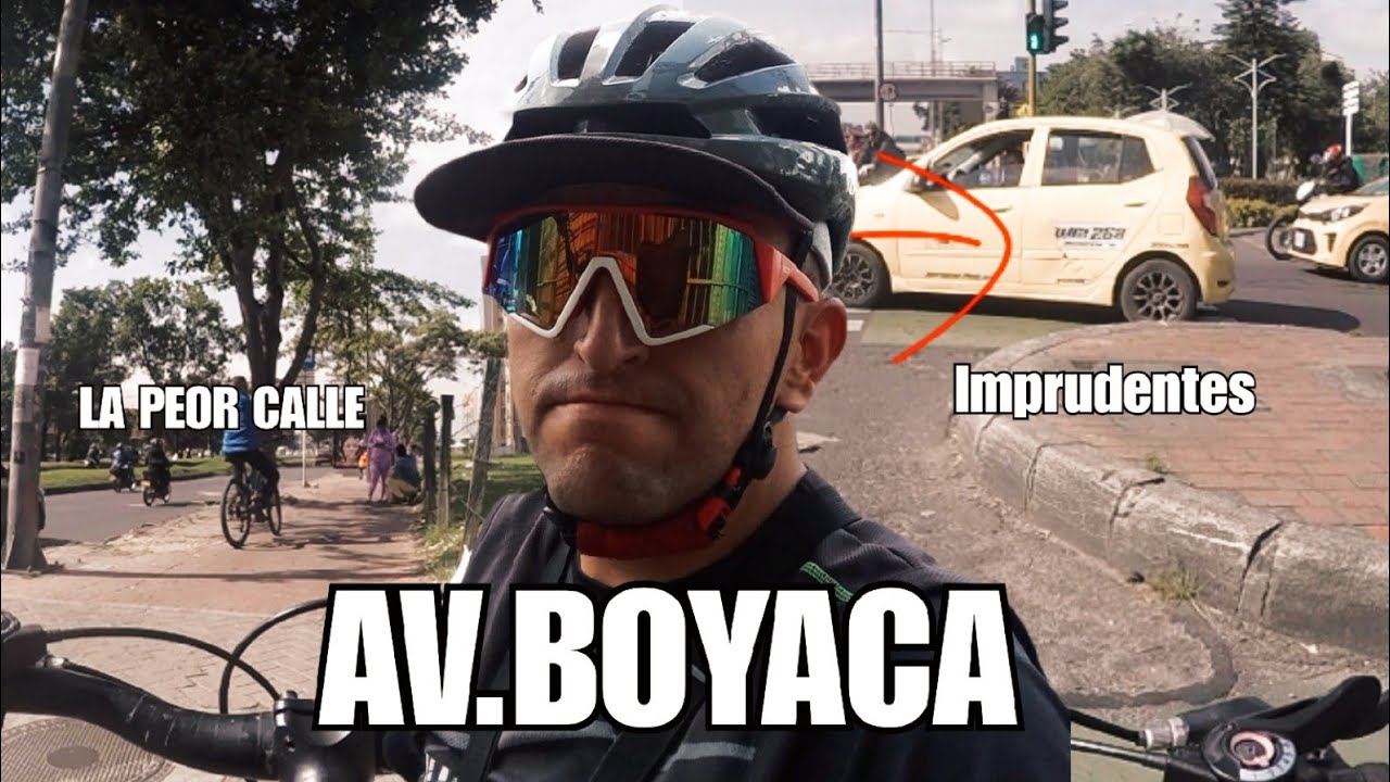 RECORRÍ  la Av. Boyacá  EN BICICLETA  ( en Bogotá ) |  Pablo en bici  🚲