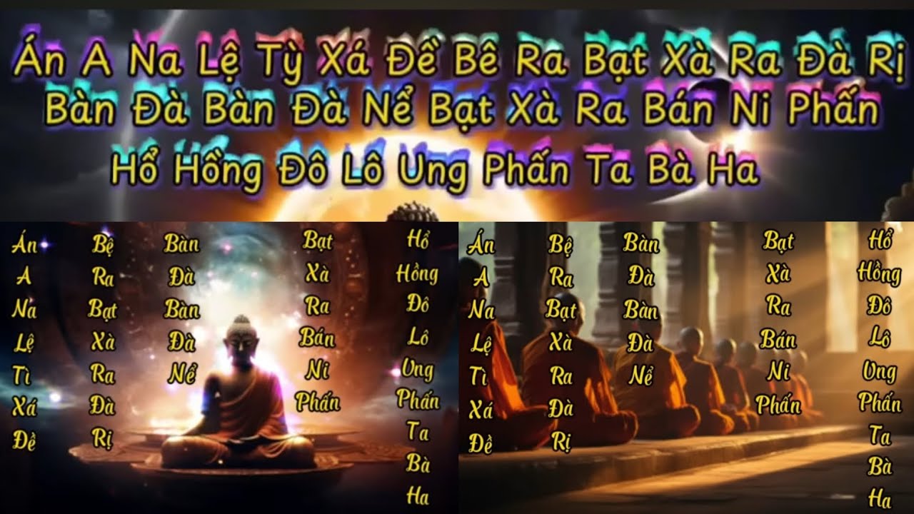 Chú Lăng Nghiêm _ Tâm Chú (Tiếng Việt) - Thần Chú Uy Lực Trừ Tà Và Âm Khí Tốt Nhất Trong Phật Giáo