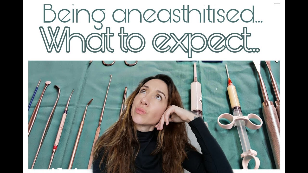 Surgery anxiety...what it's like going under general anastetic