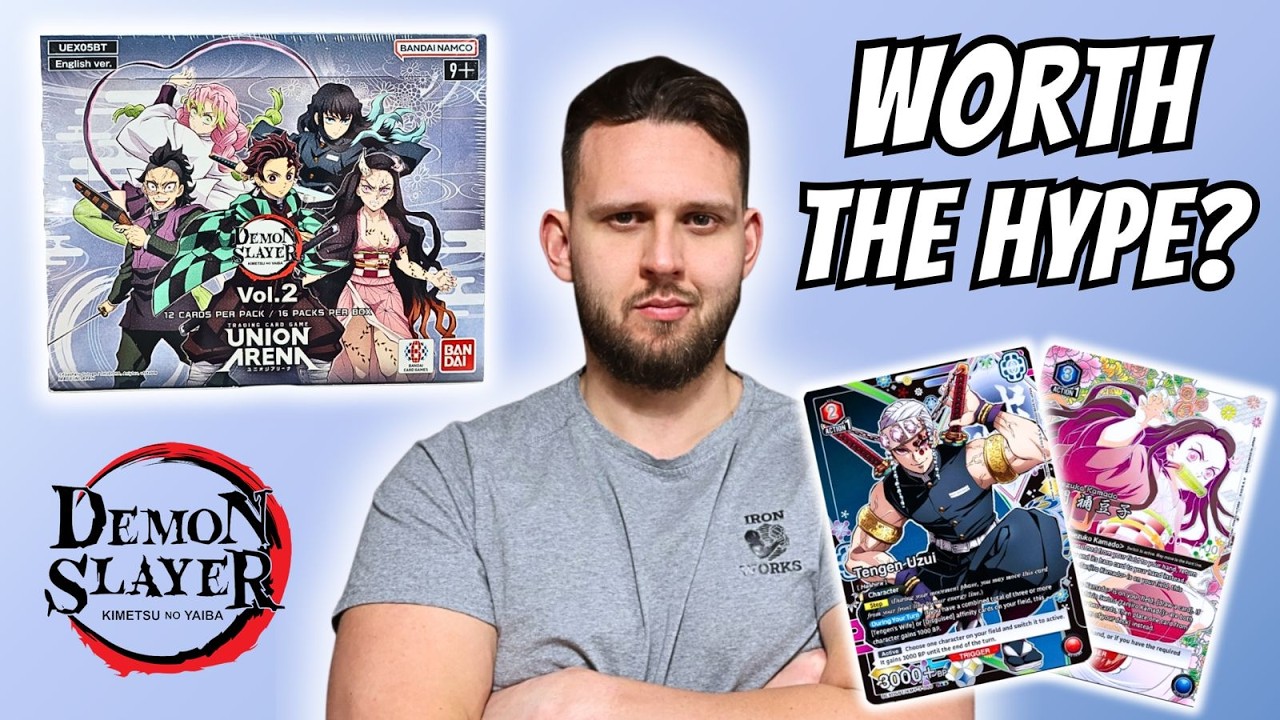 UNBOXING a Union Arena Demon Slayer Vol. 2 Booster Box! 🔥 Did I Pull a Chase?!