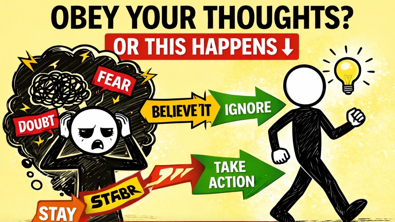 “When You Stop Obeying Your Thoughts, Everything Changes”