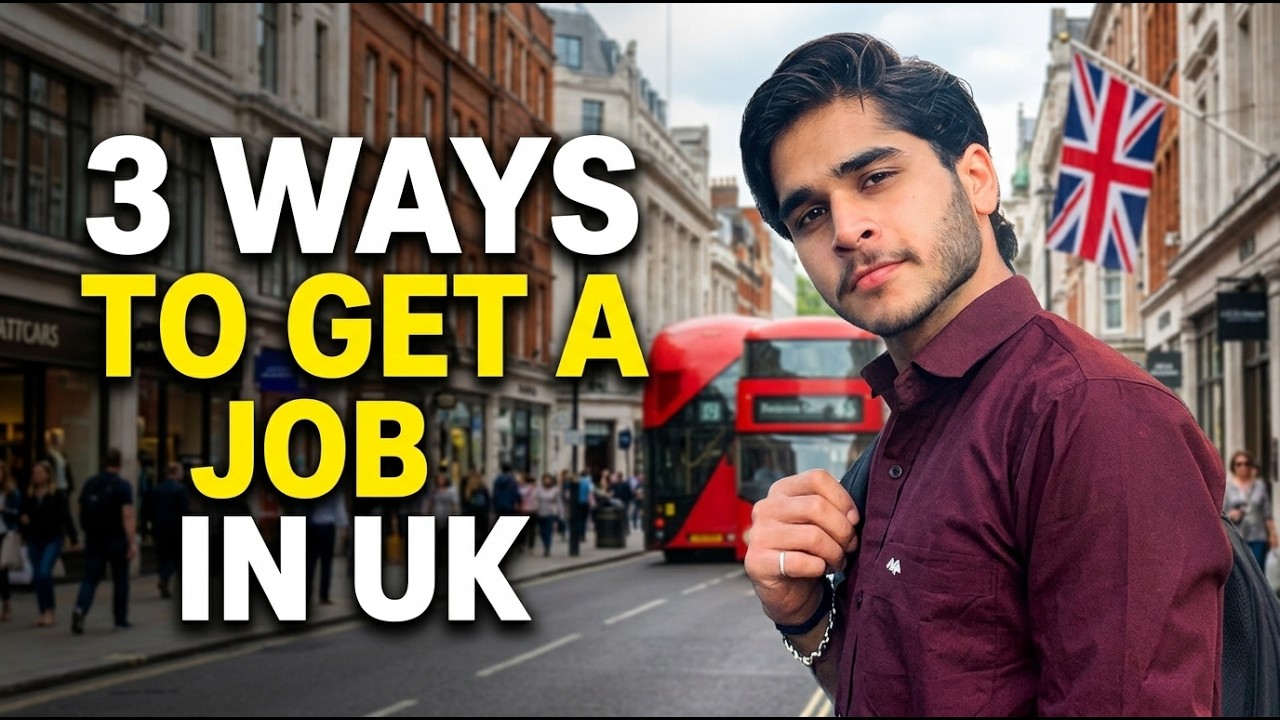 How I get job in UK as an International Student 🇬🇧