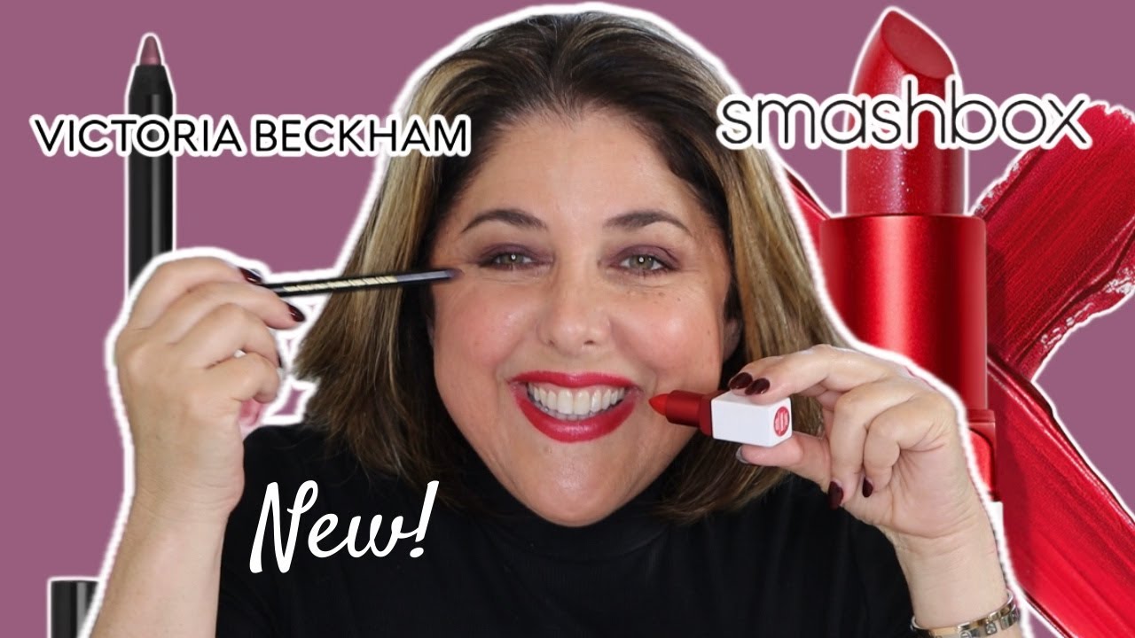 New VICTORIA BECKHAM ORCHID Satin Kajal Liner! SMASHBOX Flash FX Lipstick!