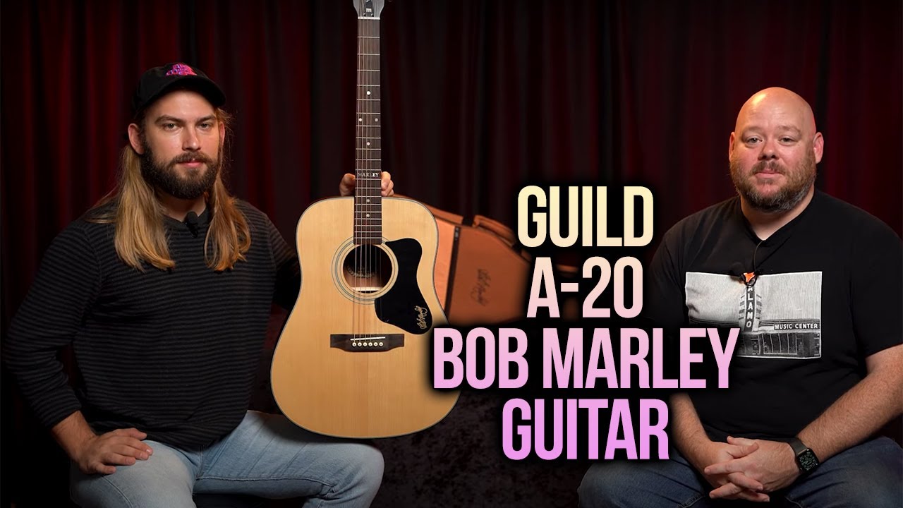The New Guild A-20 Bob Marley Guitar Full Demo & Review