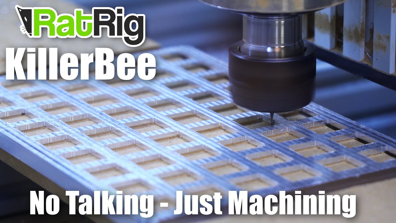 CNC Machining Montage - RatRig KillerBee