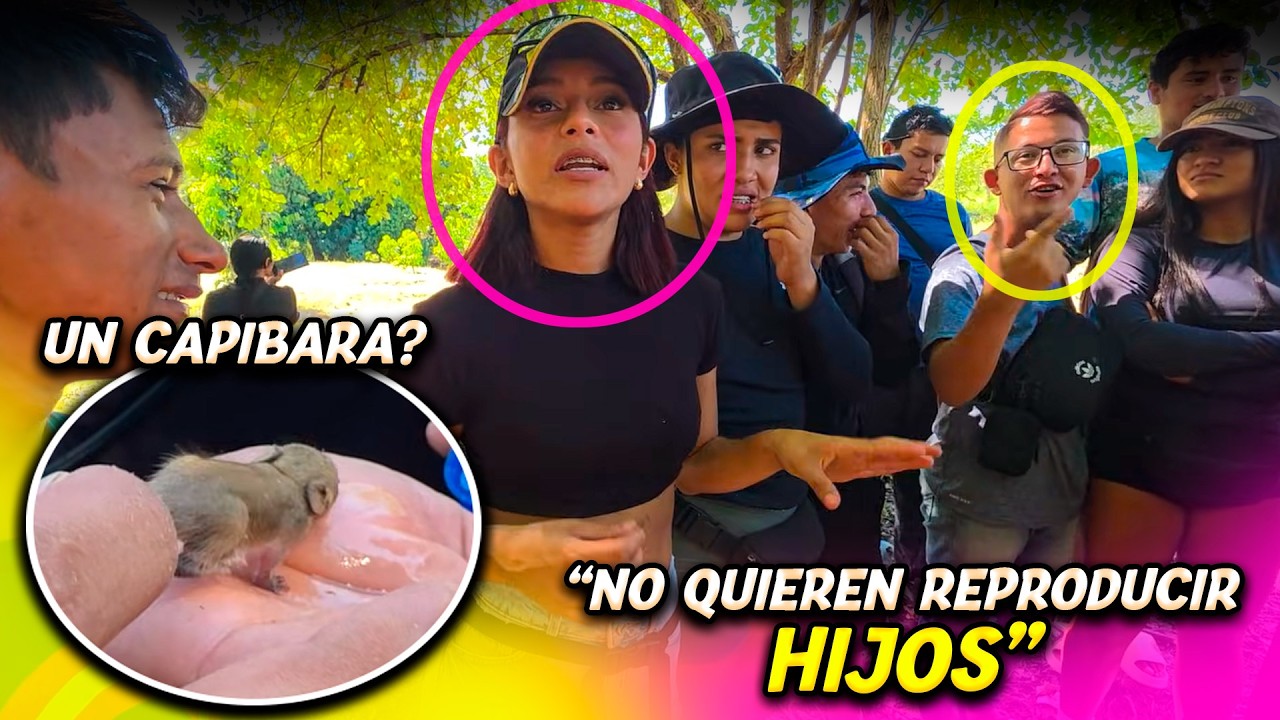 Heydi y Marlon tienen esto en común. Nos encontramos un capibara o que será esto?