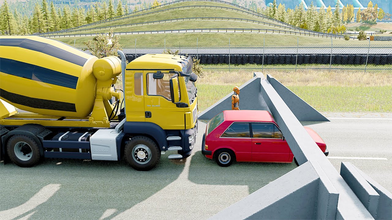 Mobil vs Limbo - BeamNG Drive