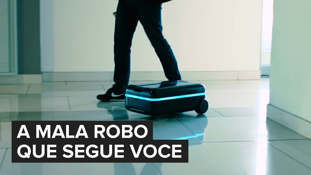 A mala-rob&ocirc; que segue voc&ecirc; para onde for