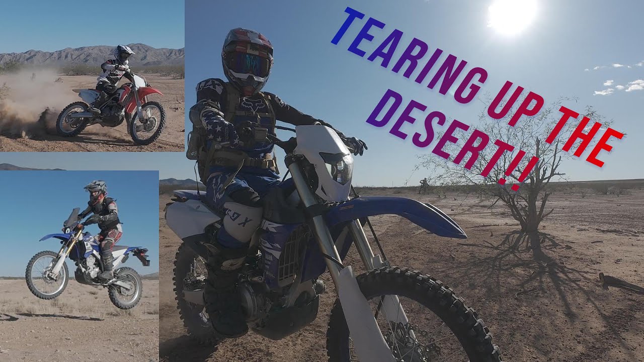 Desert mayhem with the Crew.